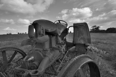 old tractor